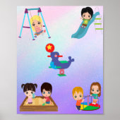 PLAYTIME KINDER POSTER (Voorkant)