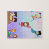 "PLAYTIME" KINDEREN LEGPUZZEL (Horizontaal)