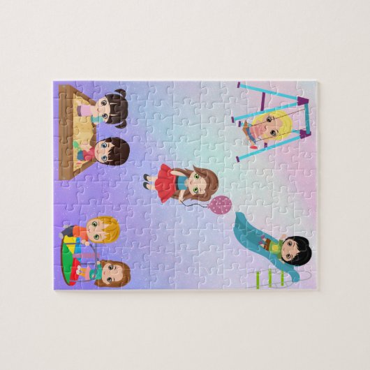 "PLAYTIME" KINDEREN LEGPUZZEL (Horizontaal)