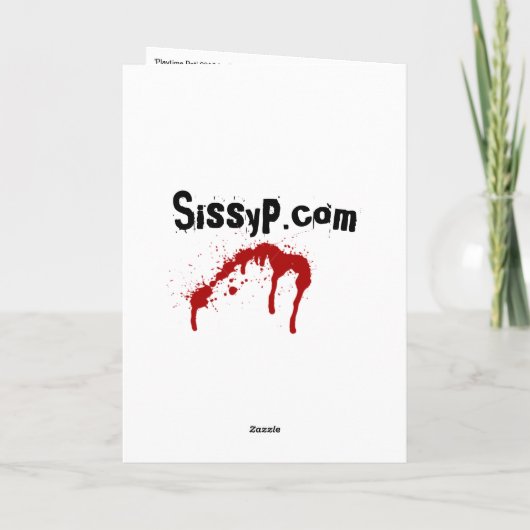 Playtime Pet Zombie Verjaardag Kaart (Achterkant)