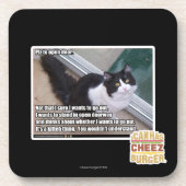 Plaz voor open deur bier onderzetter (Voorkant)