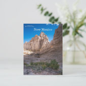 Plaza Blanca New Mexico Briefkaart (Staand voorkant)