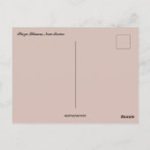 Plaza Blanca New Mexico Briefkaart (Achterkant)