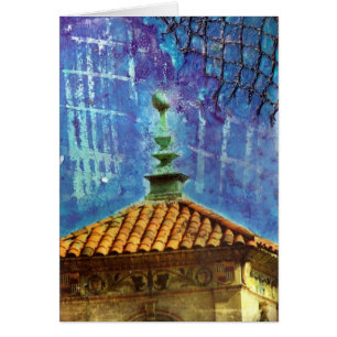 Plaza Building Gemengde Media Collage