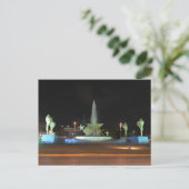 Plaza Caracol Fountain, Cancun Briefkaart (Staand voorkant)