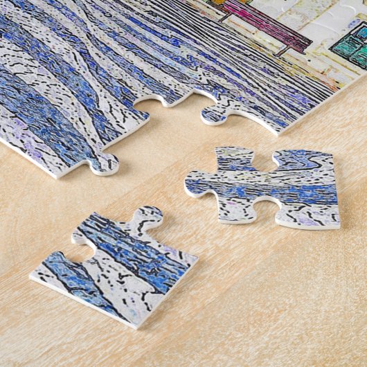 Plaza Cascais Legpuzzel (Zijkant)