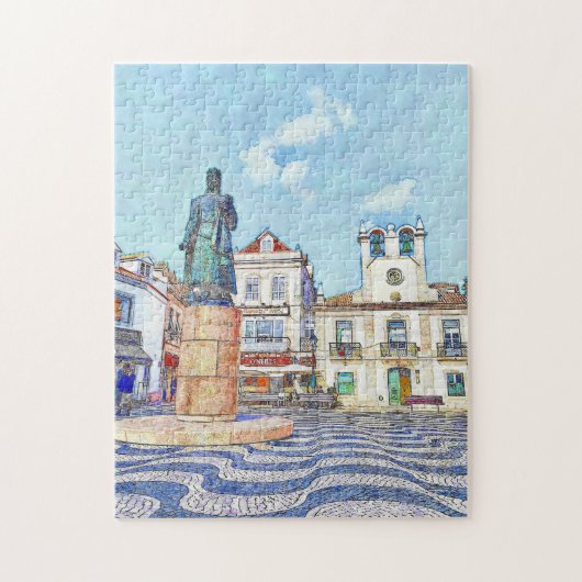Plaza Cascais Legpuzzel (Verticaal)