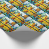 Plaza Central Park Hotel in New York Cadeaupapier (Hoek)