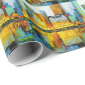 Plaza Central Park Hotel in New York Cadeaupapier (Rol Hoek)