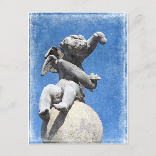 Plaza Cherub Briefkaart (Voorkant)