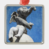 Plaza Cherub Metalen Ornament (Voorkant)