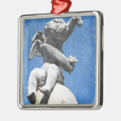 Plaza Cherub Metalen Ornament (Links)
