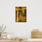 Plaza D Armas Poster (Keuken)