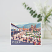Plaza de Armas, Cusco Peru Briefkaart (Staand voorkant)