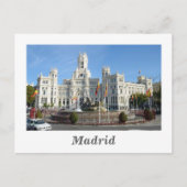 Plaza de Cibeles, Briefkaart Madrid (Voorkant)