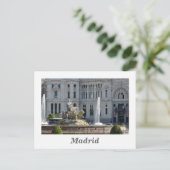 Plaza de Cibeles, Briefkaart Madrid (Staand voorkant)