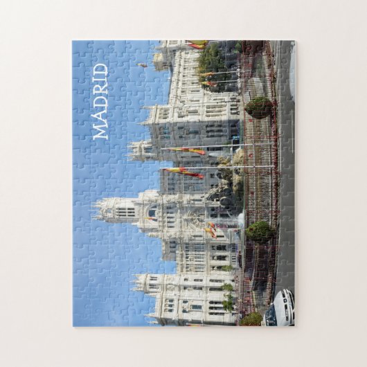 Plaza de Cibeles, Madrid Legpuzzel (Verticaal)