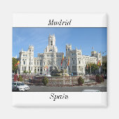 Plaza de Cibeles, Madrid Magnet (Voorkant)