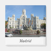 Plaza de Cibeles, Madrid Magnet (Voorkant)