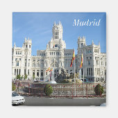 Plaza de Cibeles, Madrid Magnet (Voorkant)