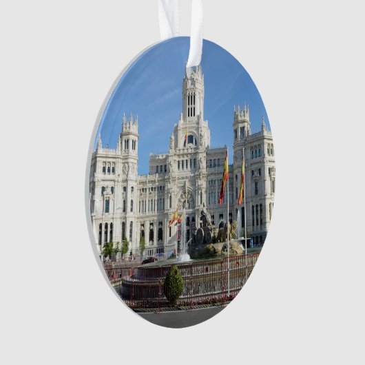 Plaza de Cibeles, Madrid Ornament (voorkant)