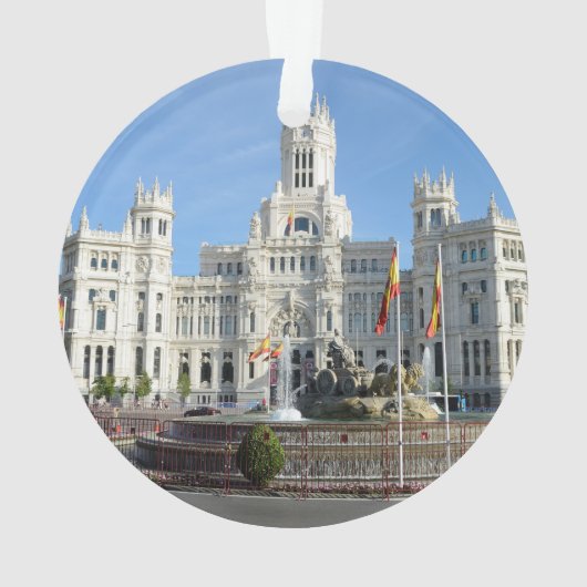 Plaza de Cibeles, Madrid Ornament (achterkant)