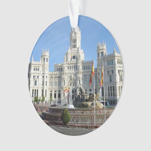 Plaza de Cibeles, Madrid Ornament (voorkant)