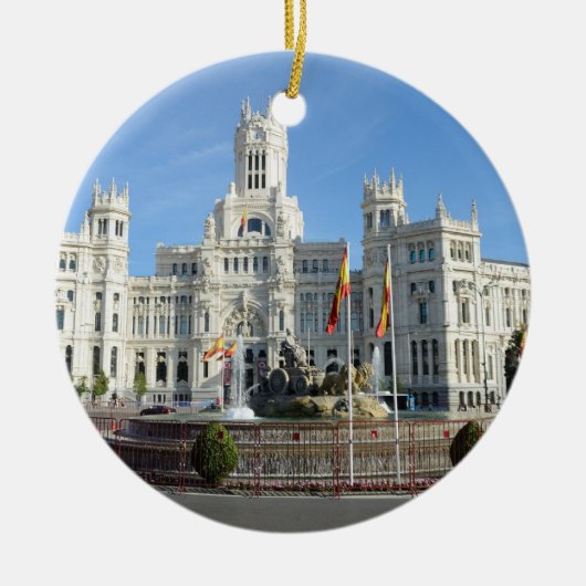Plaza de Cibeles, Madrid Ornament (Voorkant)