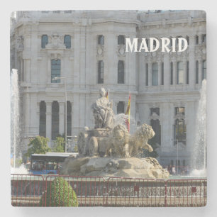 Plaza de Cibeles, Madrid Stenen Onderzetter