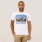 Plaza de Cibeles, Madrid T-shirt (Voorkant volledig)