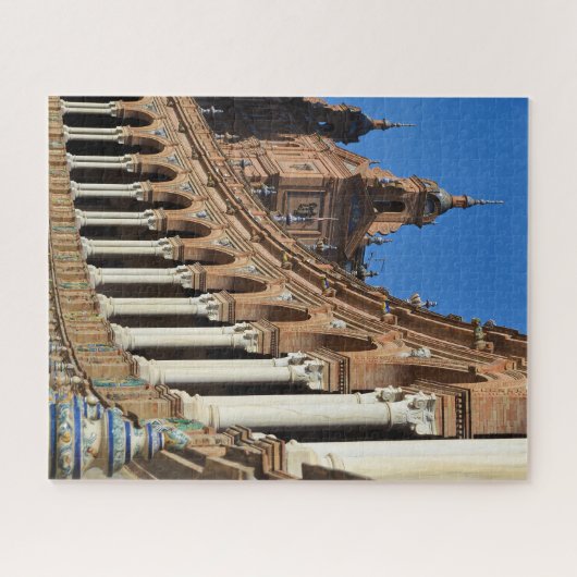 Plaza de Espana Architecture Legpuzzel (Horizontaal)