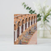 Plaza de Espana Colonnade in Sevilla Briefkaart (Staand voorkant)