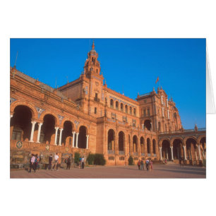 Plaza de Espana in Sevilla, Spanje.