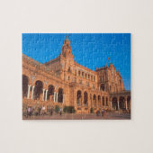 Plaza de Espana in Sevilla, Spanje. Legpuzzel (Horizontaal)