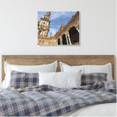 Plaza de Espana, Sevilla, Andalusië, Spanje Canvas Afdruk (Insitu (Slaapkamer))