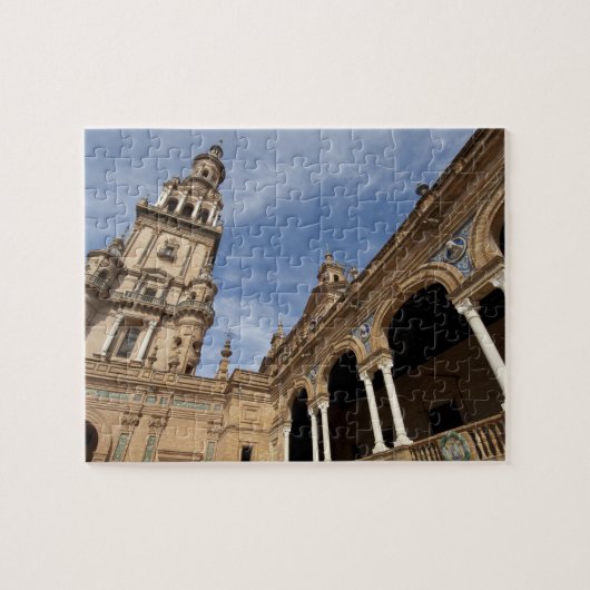 Plaza de Espana, Sevilla, Andalusië, Spanje Legpuzzel (Horizontaal)