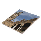 Plaza de Espana, Sevilla, Andalusië, Spanje Tegeltje (Zijkant)