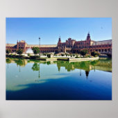Plaza de España Sevilla Poster (Voorkant)