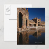 Plaza de Espana, Sevilla, Spanje Briefkaart (Voorkant / Achterkant)