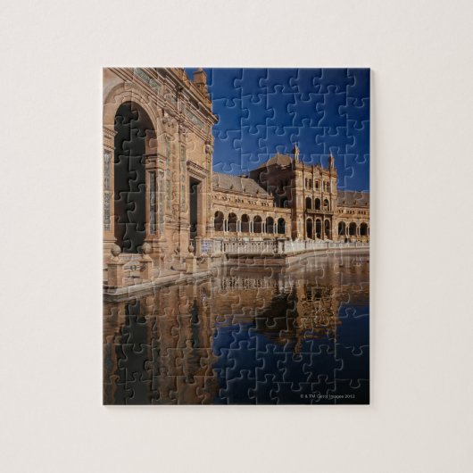 Plaza de Espana, Sevilla, Spanje Legpuzzel (Verticaal)