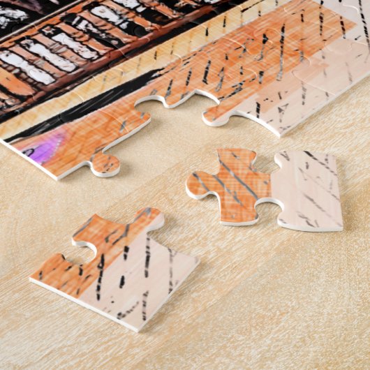 Plaza de España, Sevilla, Spanje. Legpuzzel (Zijkant)