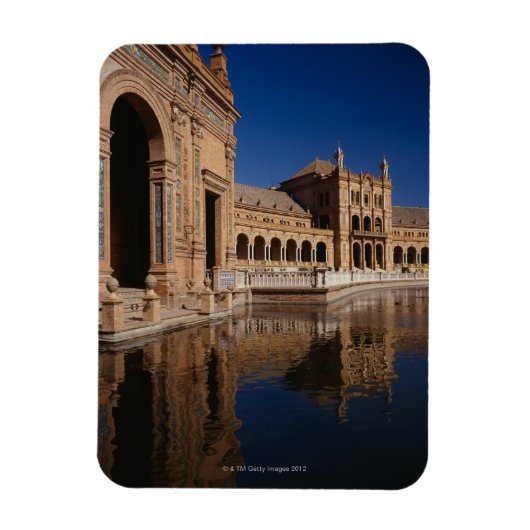 Plaza de Espana, Sevilla, Spanje Magneet (Verticaal)