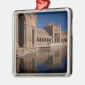 Plaza de Espana, Sevilla, Spanje Metalen Ornament (Links)