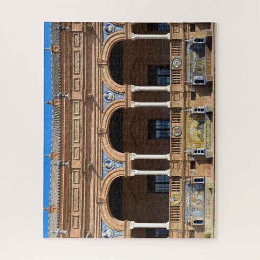Plaza de Espana Seville Jigzaag Puzzle Legpuzzel (Verticaal)
