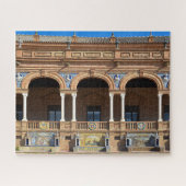 Plaza de Espana Seville Jigzaag Puzzle Legpuzzel (Horizontaal)