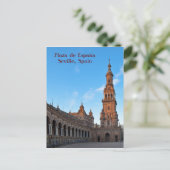 Plaza de España Tower Briefkaart (Staand voorkant)