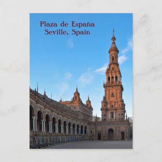 Plaza de España Tower Briefkaart (Voorkant)