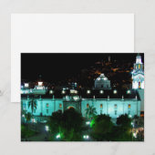 Plaza de la Independencia, Quito, Ecuador-kaart (Voorkant / Achterkant)