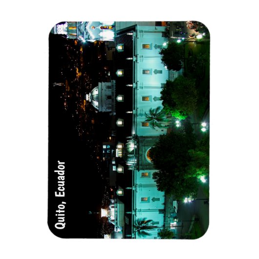 Plaza de la Independencia, Quito, Ecuador Magneet (Verticaal)