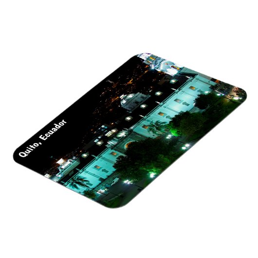 Plaza de la Independencia, Quito, Ecuador Magneet (Linkerzijde)